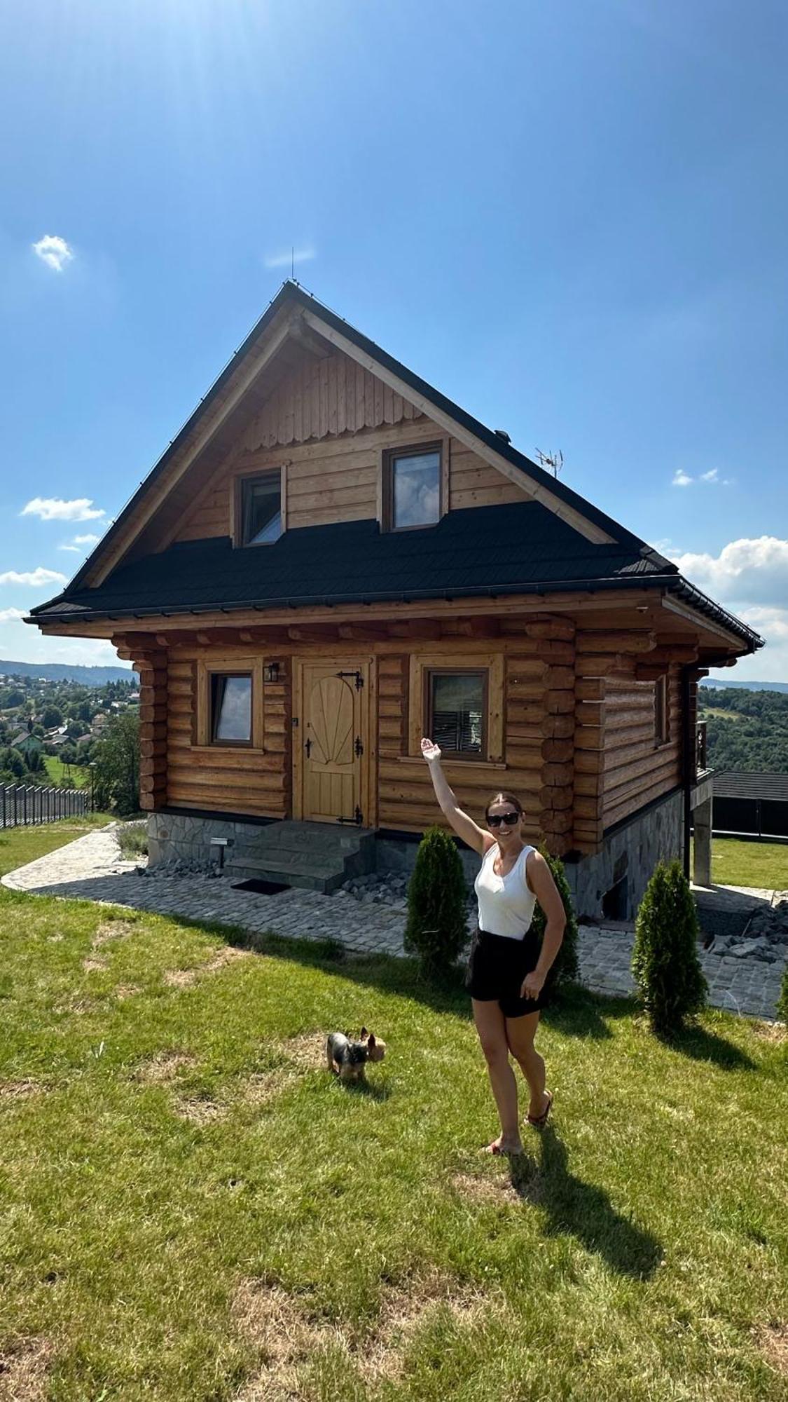 Zloty Gron Log Houses & Apartments อิสเตบนา ภายนอก รูปภาพ