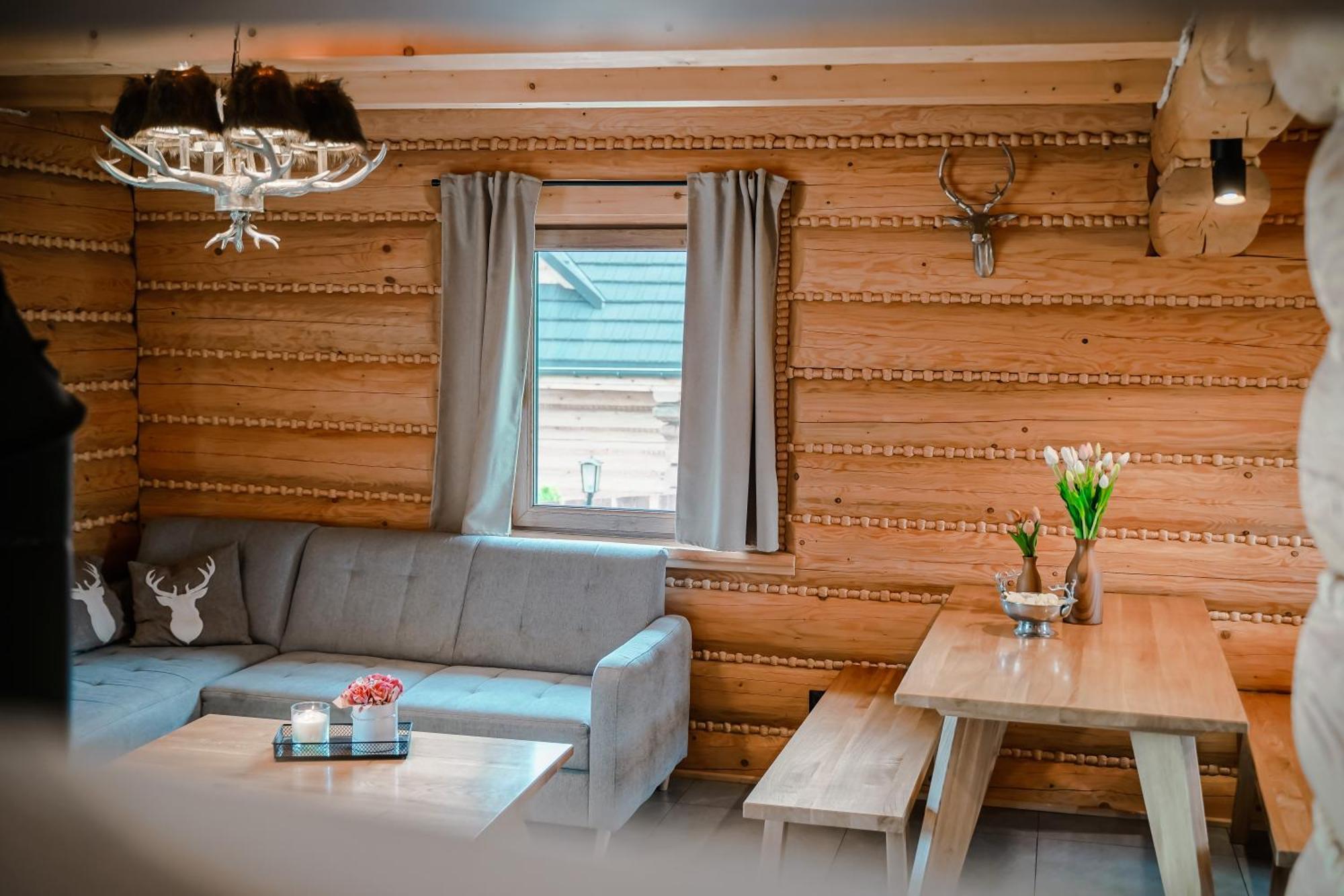Zloty Gron Log Houses & Apartments อิสเตบนา ภายนอก รูปภาพ